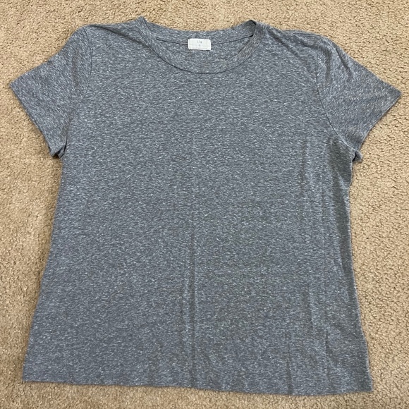 Anthropologie Heathered Gray Shirt - Picture 1 of 2